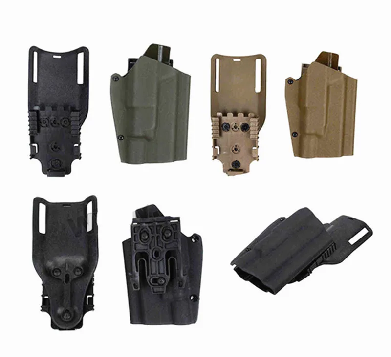 Тактический адаптер кобуры QLS Система быстрой блокировки Комплект для Glock 17 Colt 1911