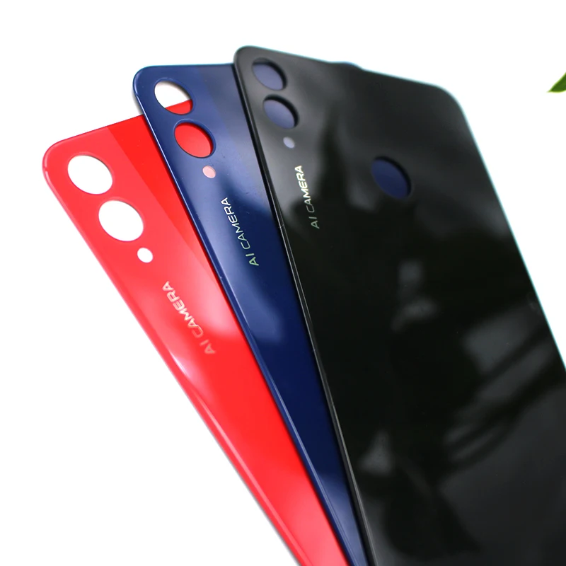 battery back cover 3d glass rear door housing panel mobile phone replacement repair parts for huawei honor 8x housing protective free global shipping