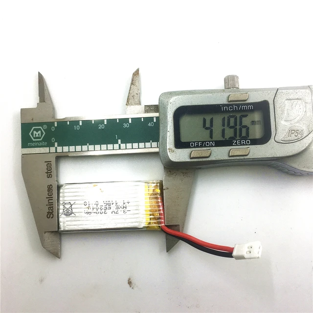 WLtoys V911S RC Helicopter 3.7V 300mAh Lipo Battery And