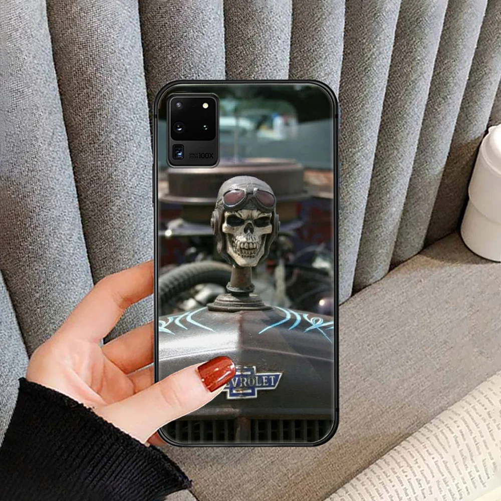 

Chevrolet American Car Brand Phone Case Cover For For SamSung Galaxy S Note 7 8 9 10 20 Uitra Plus E Lite Black black Bumper