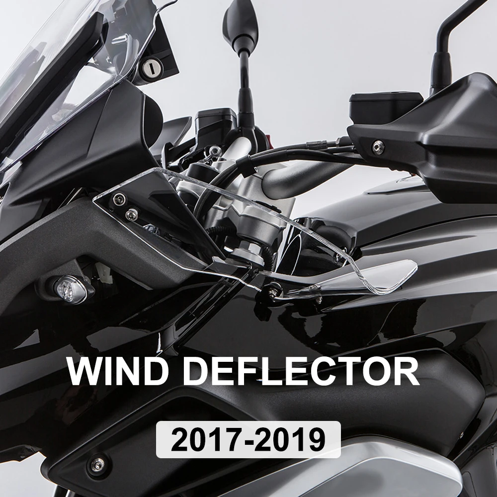 

New R1200GS Windshield Wind Side Deflector Handshield Front Motorcycle For BMW R1200GS LC Rallye Exclusive R1250GS HP 2019 2018