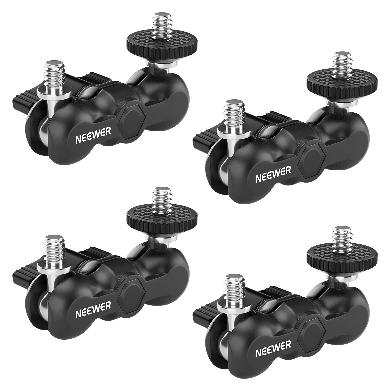 

Neewer Universal Magic Arm with Small Ball Head (4-Pack) — ST21