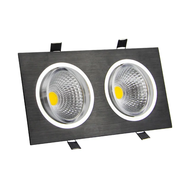 

1pcs/lot square Led Downlight Light Cob Ceiling Spot 24w 85-265v Recessed Lights Indoor Lighting 5 Years Warranty Time