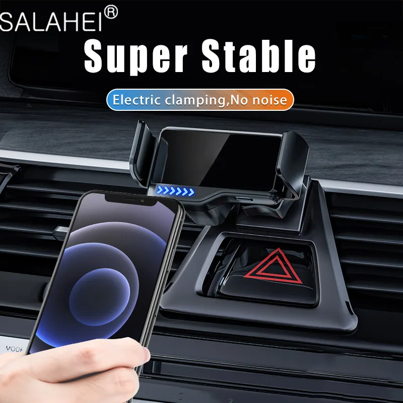 

Car Phone Holder Electric Locking Air Vent Clip Mount Bracket For Mercedes-Benz GLA 45 amg X156 CLA W117 C117 GLA200 250 COUPE