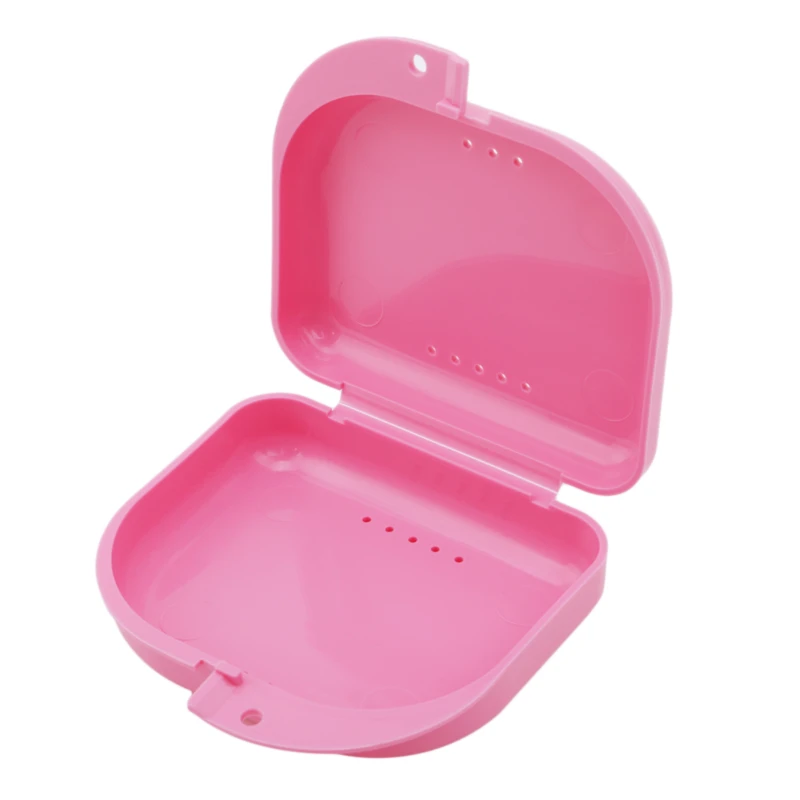 Коробка органайзер для зубных протезов искусственный контейнер чистки