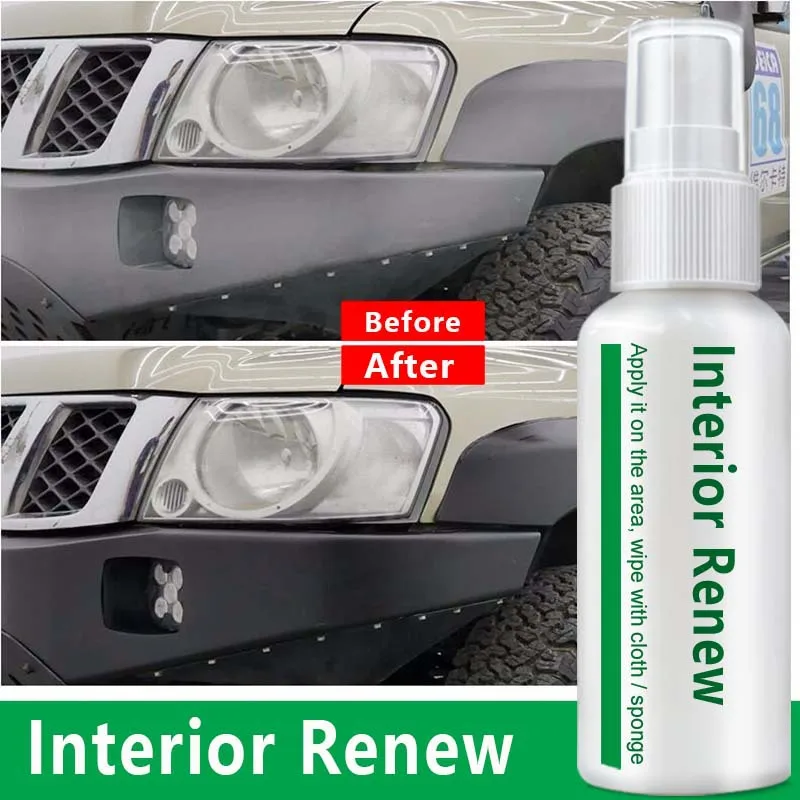 50 мл обновление интерьера автомобиля пластиковые детали агент для ухода за