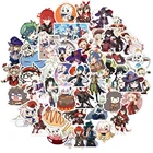 103050 шт., аниме стикеры Genshin Impact Game s, граффити, наклейки для багажа, телефона, ноутбука, мотоцикла, скейтборда, автомобиля, игрушечный шлем