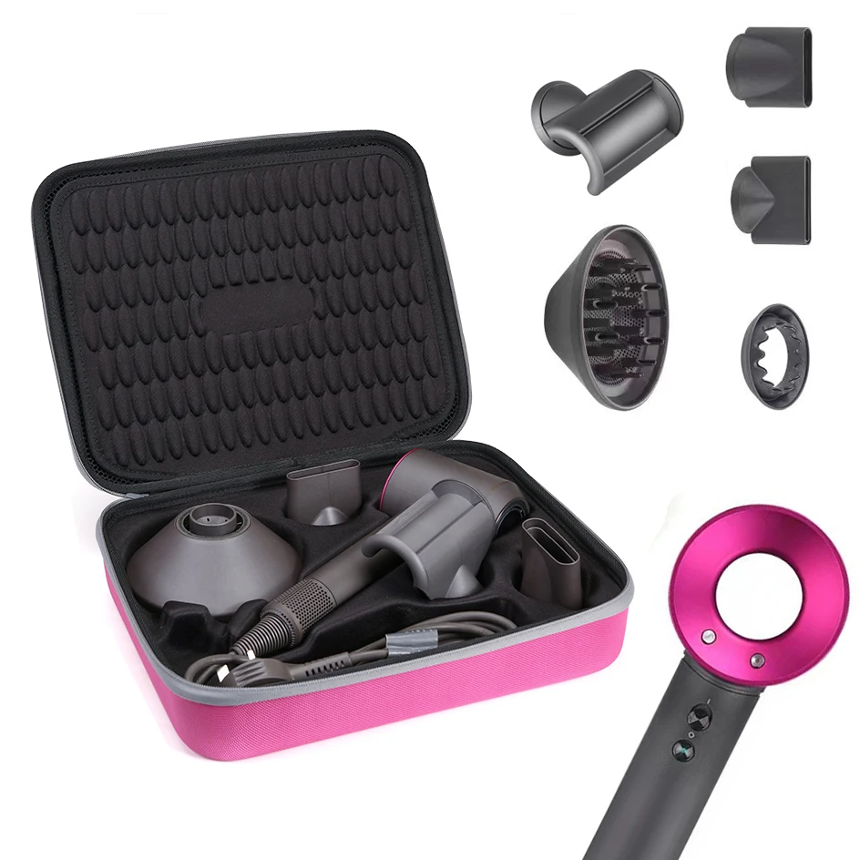 Профессиональный фен для волос с супер отрицательными ионами насадки чехол