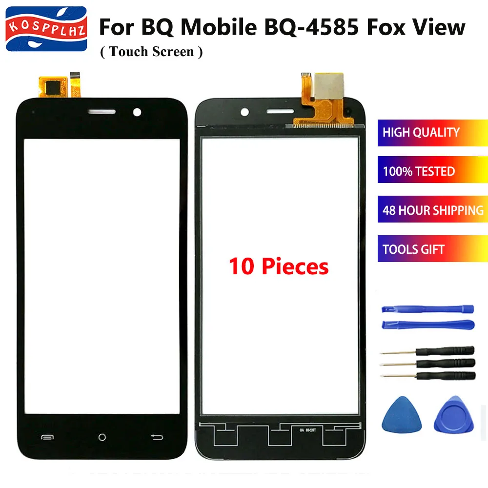 10 шт. 4 5 дюйма сенсорный экран для мобильных телефонов BQ Fox View BQ4585 4585 BQS сенсорная