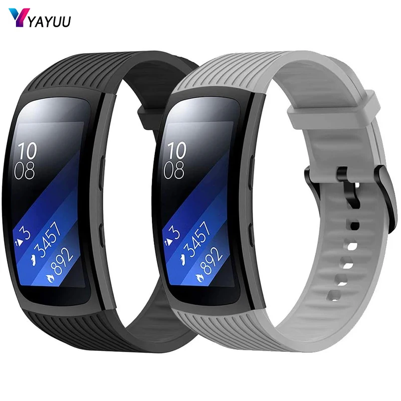 Ремешок для часов YAYUU Samsung Gear Fit2 Pro Band мягкий силиконовый сменный спортивный