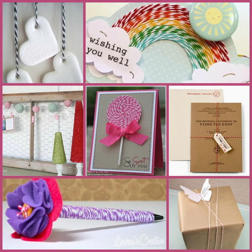 2 шт./лот (110 ярдов) 19 видов цветов на выбор двойной цвет хлопок Бейкер шпагат dia.: мм