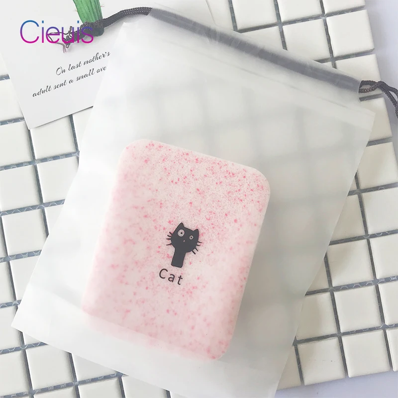 Уплотненная губка для очищения лица спонж ухода за кожей блендер мытья мягкая