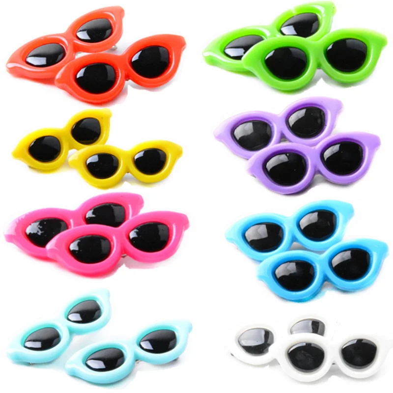 Новые солнцезащитные очки для домашних животных шпилька волос собак модные