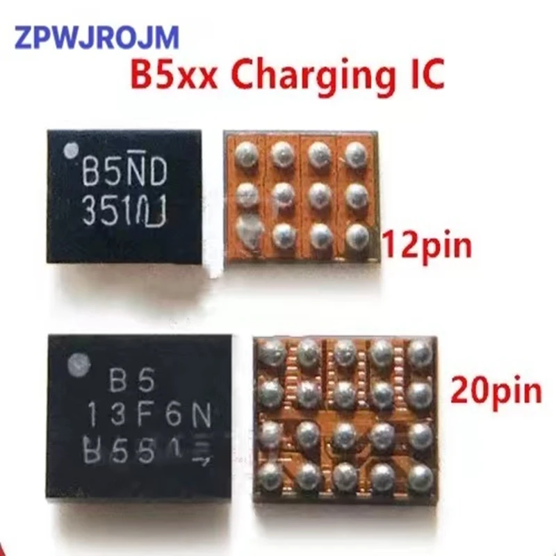 

5-10pcs/lot B5 B5xx 12pin 20pin power charging ic for samsung S6 S6 Edge
