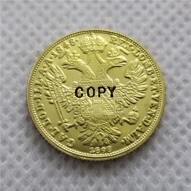 1898A(1848) Австрия-хабсбург 1 Ducat-Franz Joseph I(золотой юбилей) Имитация монеты