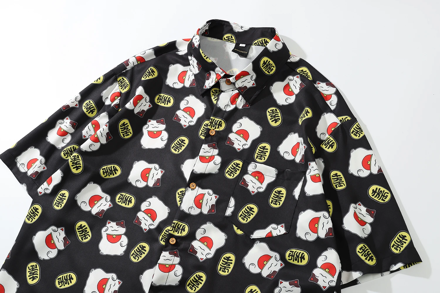 

Men Beach Shirts Casual Eur-American Style Looese Floral Printed Turn-down Long Sleeve Bottons Shirts Male Tops Blouse Camicias