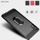 Чехол-подставка для Sony Xperia Ace 2, Xperia 10, 1, III, Xperia 5, 10, 1 II, силиконовый, противоударный, с кольцом-держателем