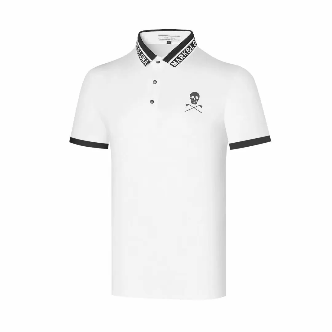 

New men's golf sports and leisure T-shirt MARK&LONA fashion casual short-sleeved quick-drying breathable non-iron men's jacket