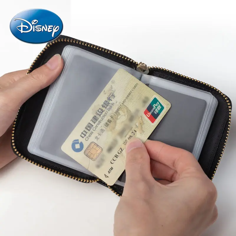 

Disney Ladies Fashion Coin Purse Cartoon Universal Card Holder Small Coin Purse Mickey Mouse Lady Multi-card Holder