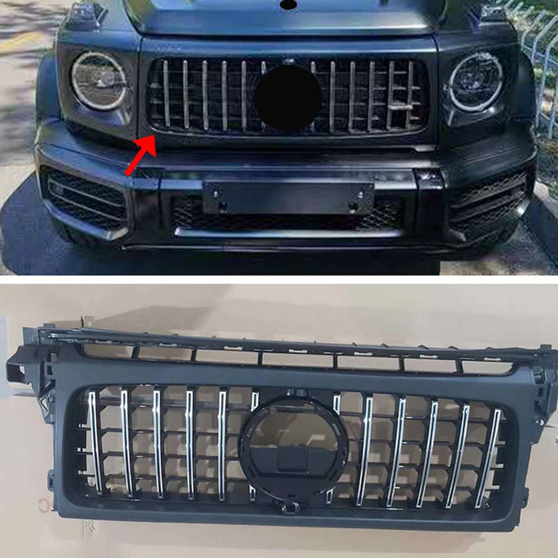 

W464 For Mercedes-Benz G Class W464 G550 G500 G350d Upgrade GT Front Bars Refitted G63 Surround Automobile Repacking