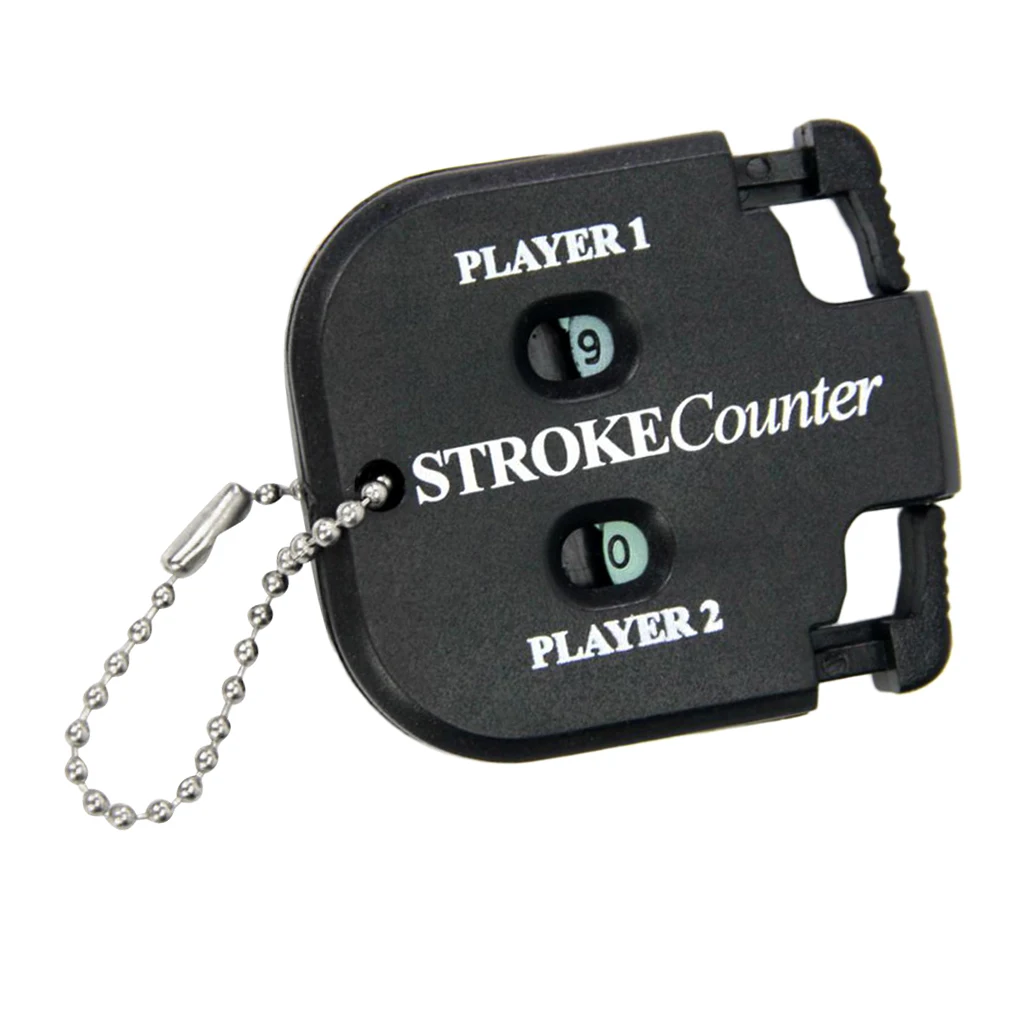 

Golf Score Counter for 2 Players Stroke Counter with Keychain