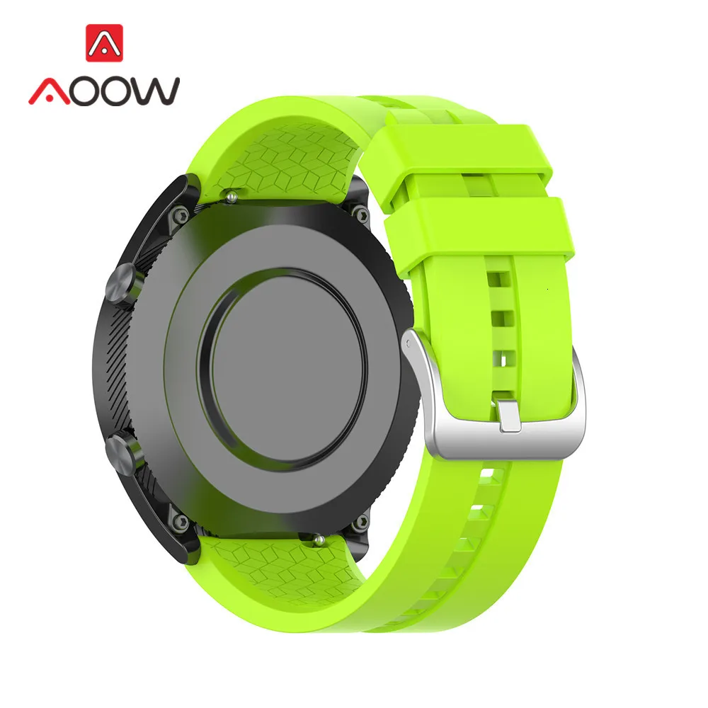 Мягкий спортивный силиконовый ремешок 22 мм для huawei Watch GT 2 Active/элегантный Honor Magic быстросъемный браслет для умных часов