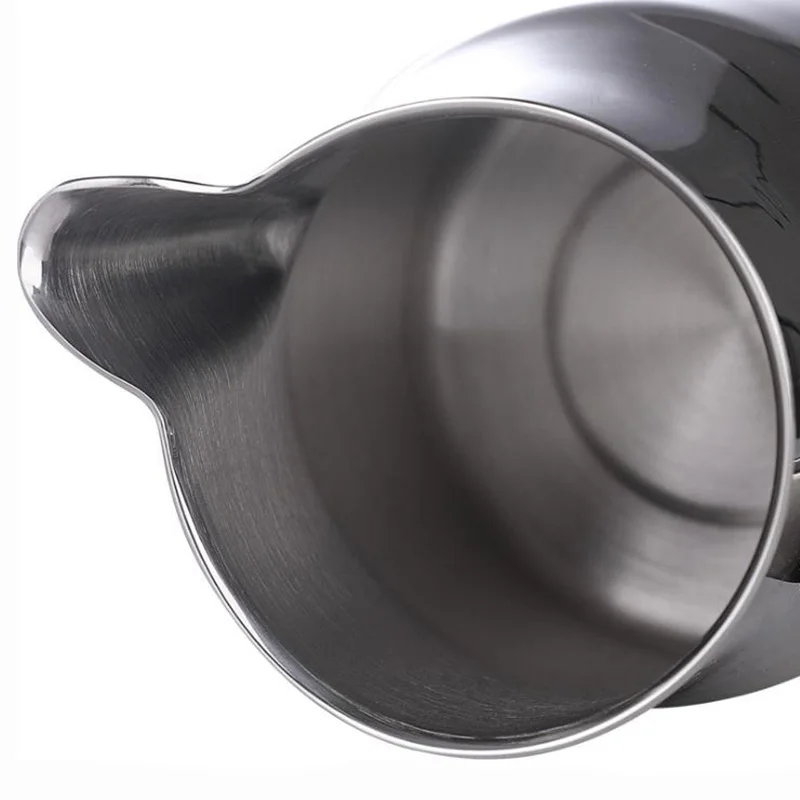 Кувшин для вспенивания молока посуда бариста из нержавеющей стали приготовления