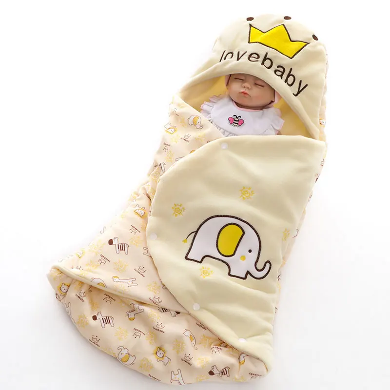 Детское одеяло для пеленания мягкое Пеленальное Одеяло новорожденных сумка сна