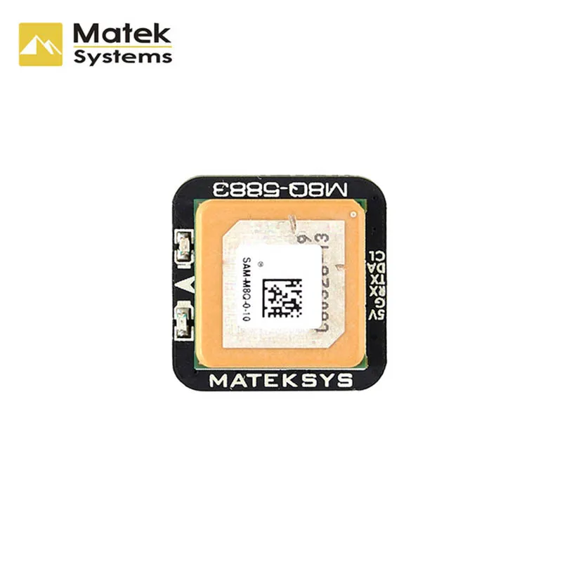 MATEK M8Q-5883 SAM-M8Q встроенный QMC5883L компасы GPS модуль аэрокамера для дистанционно