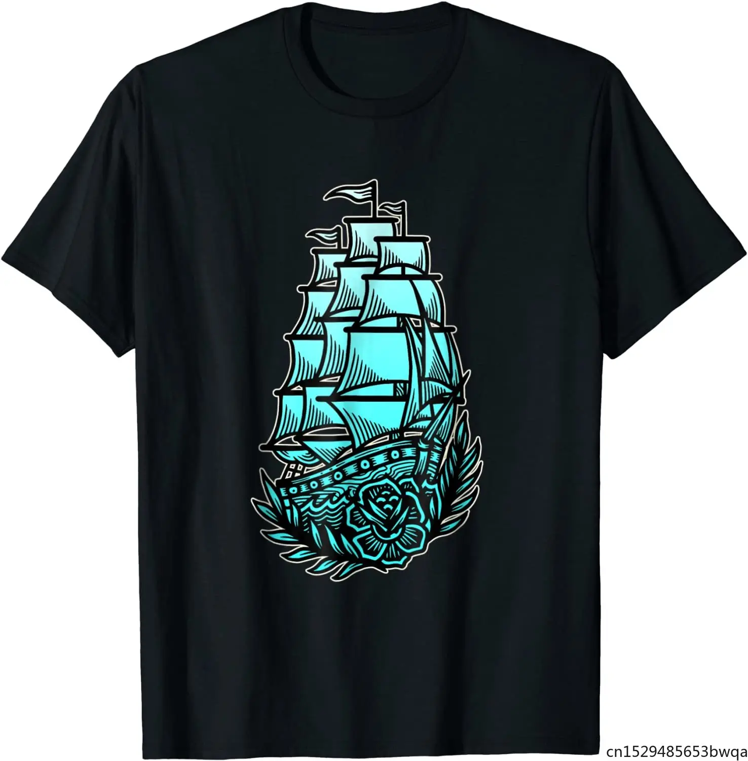 

Vintage Clipper Ship Tattoo Flash American Traditional