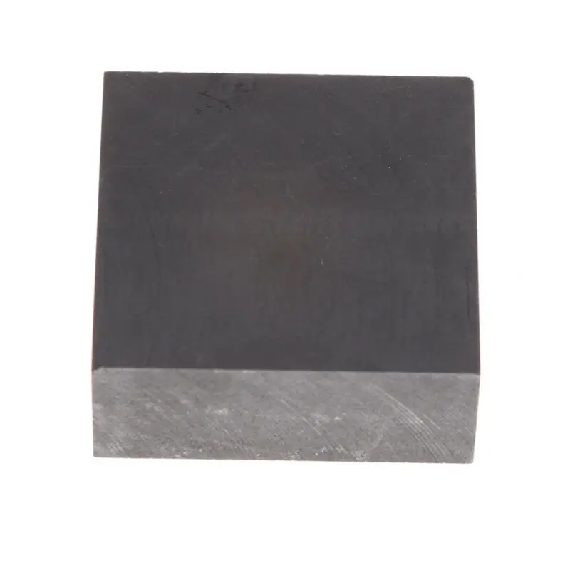 

2pcs Graphite Plate Panel Sheet High Pure Carbon Graphite Electrode Plate Pyrolytic Graphite Carbon Sheet 50 x 50 x 20mm Mould