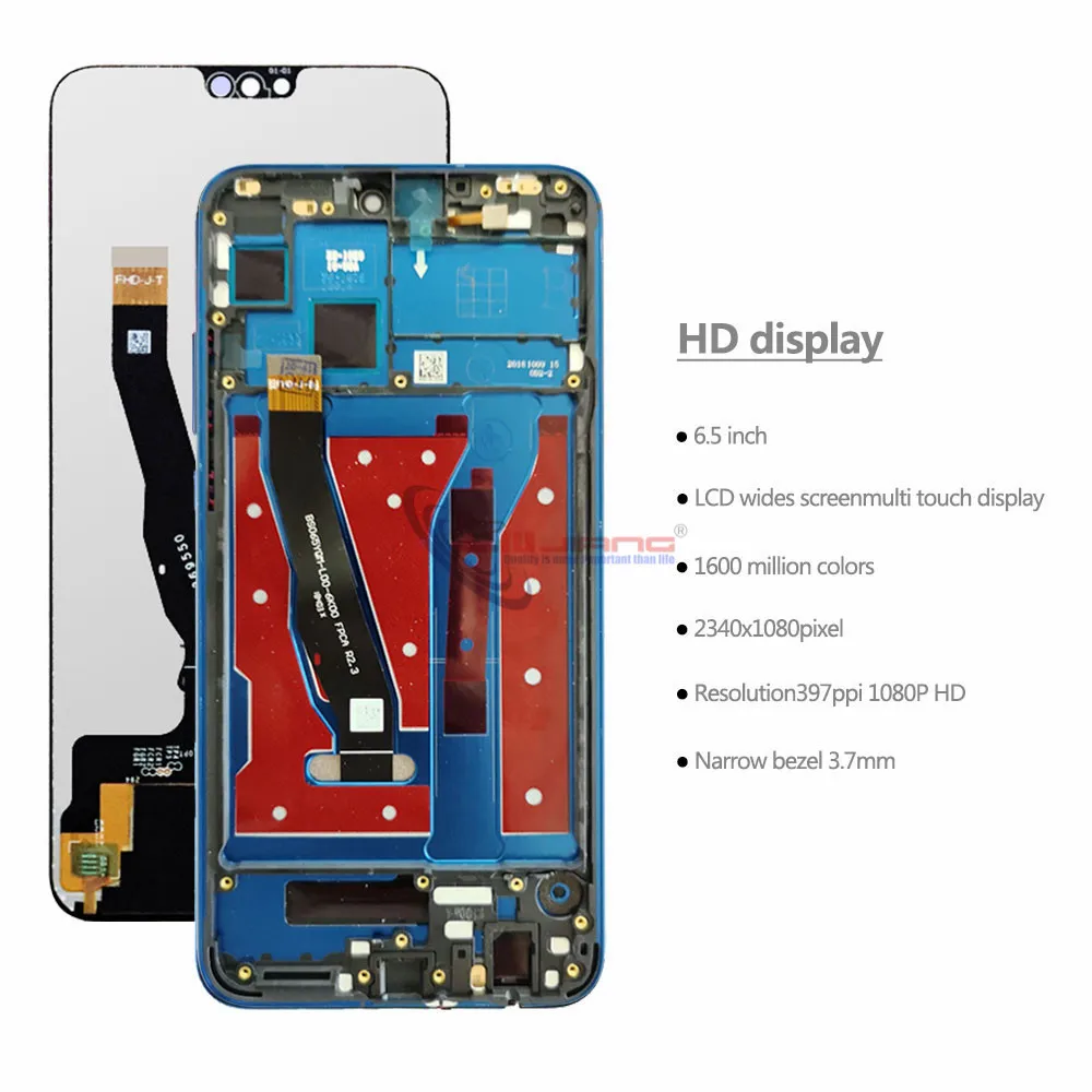 Новинка 5 45 дюйма для Huawei Honor 8X фотографический ЖК дисплей с сенсорным экраном и