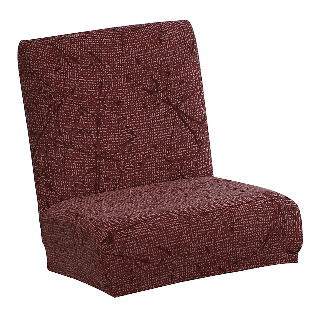 Короткий чехол на стул с низкой спинкой эластичные Чехлы для барной стойки