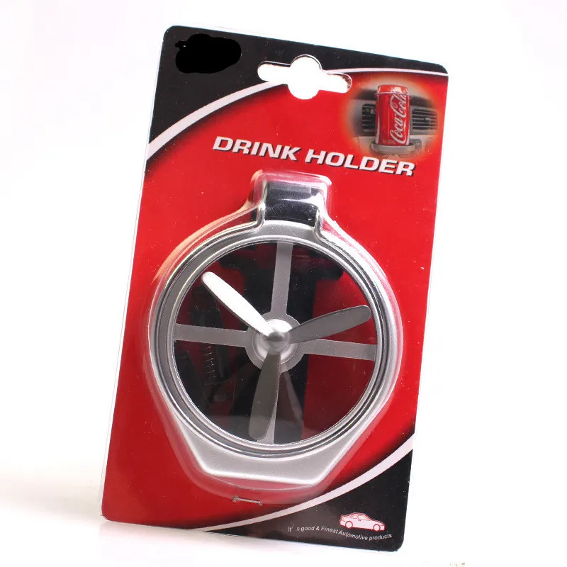 

Car Air Outlet Drink Holder Car Case Water Cup Holder Car Drink Holder With Small Fan Auto Universal Interior Accessories