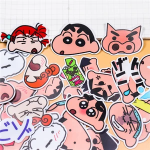 40 шт. милые аниме детские наклейки для багажа Скейтборд телефон ноутбук мото велосипед стены гитарынаклейки EasonDIY Скрапбукинг 4,8