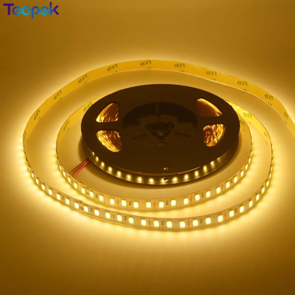 5 м 5630 Светодиодная лента 120 LED/m IP20/IP67 водонепроницаемая 12 В гибкая светодиодная 600