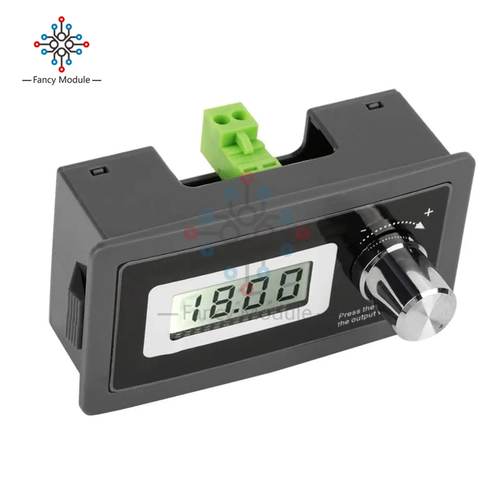 DC 24V 4-20mA ЖК-дисплей цифровой генератор сигналов Регулируемый PLC тока тестер