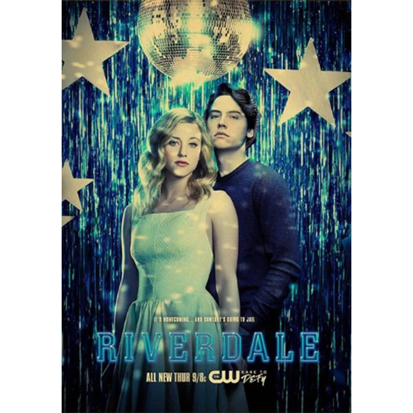 Алмазная 5D живопись сделай сам полноразмерная/круглая картина ривердэйл постер