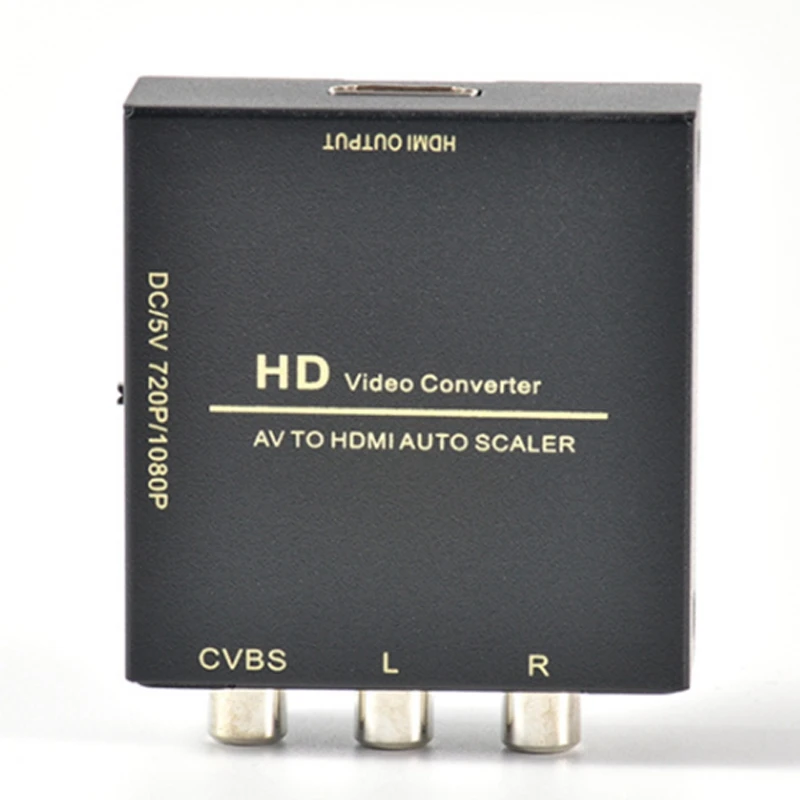 Адаптер AV-HDMI преобразователь RCA-HDMI HD для ПК // PS4/PS3/TV/STB/VHS/VCR/Camcorder/DVD 1080P |