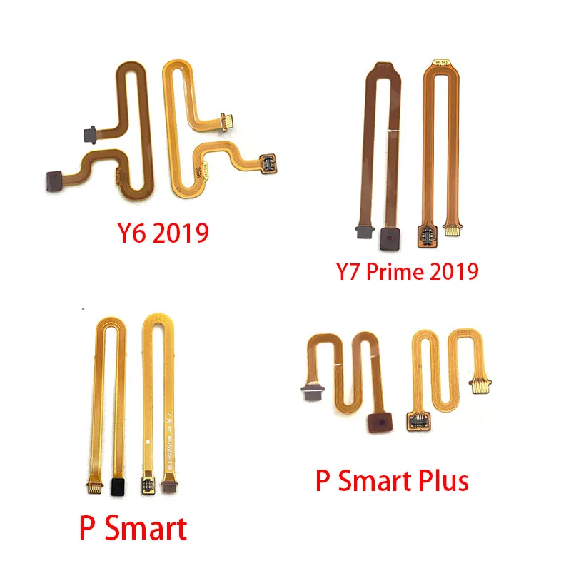 Гибкий кабель для Huawei Y6 Y7 Prime Pro 2017 Y9 2018 P Smart Plus 2019 с кнопкой Home и сенсорным