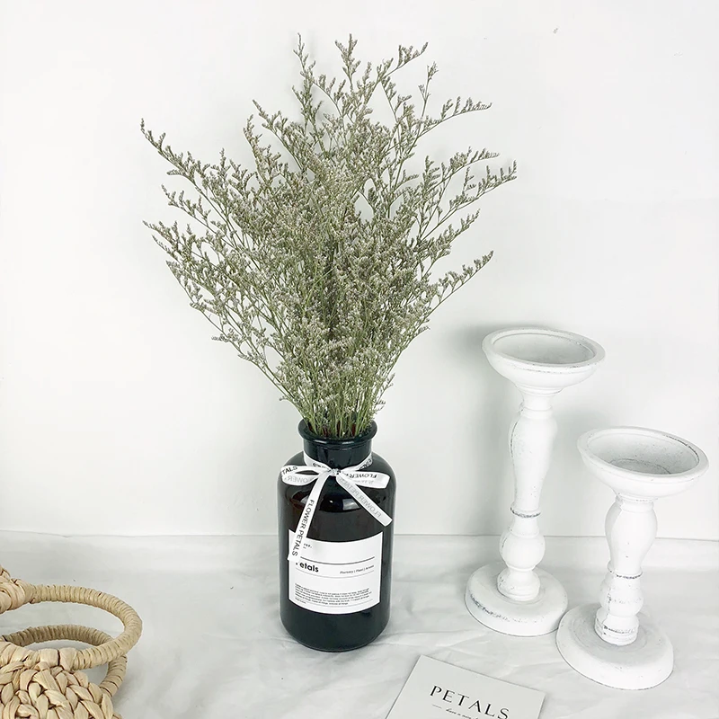 Сушеные цветы для свадебной вечеринки букет сделай сам натуральный пшеничный