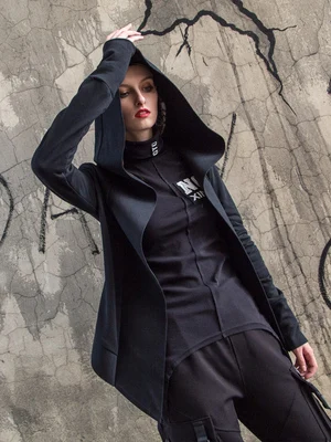 Европа и США темно-шляпа толстовка с капюшоном BF wind Нестандартная накидка куртка