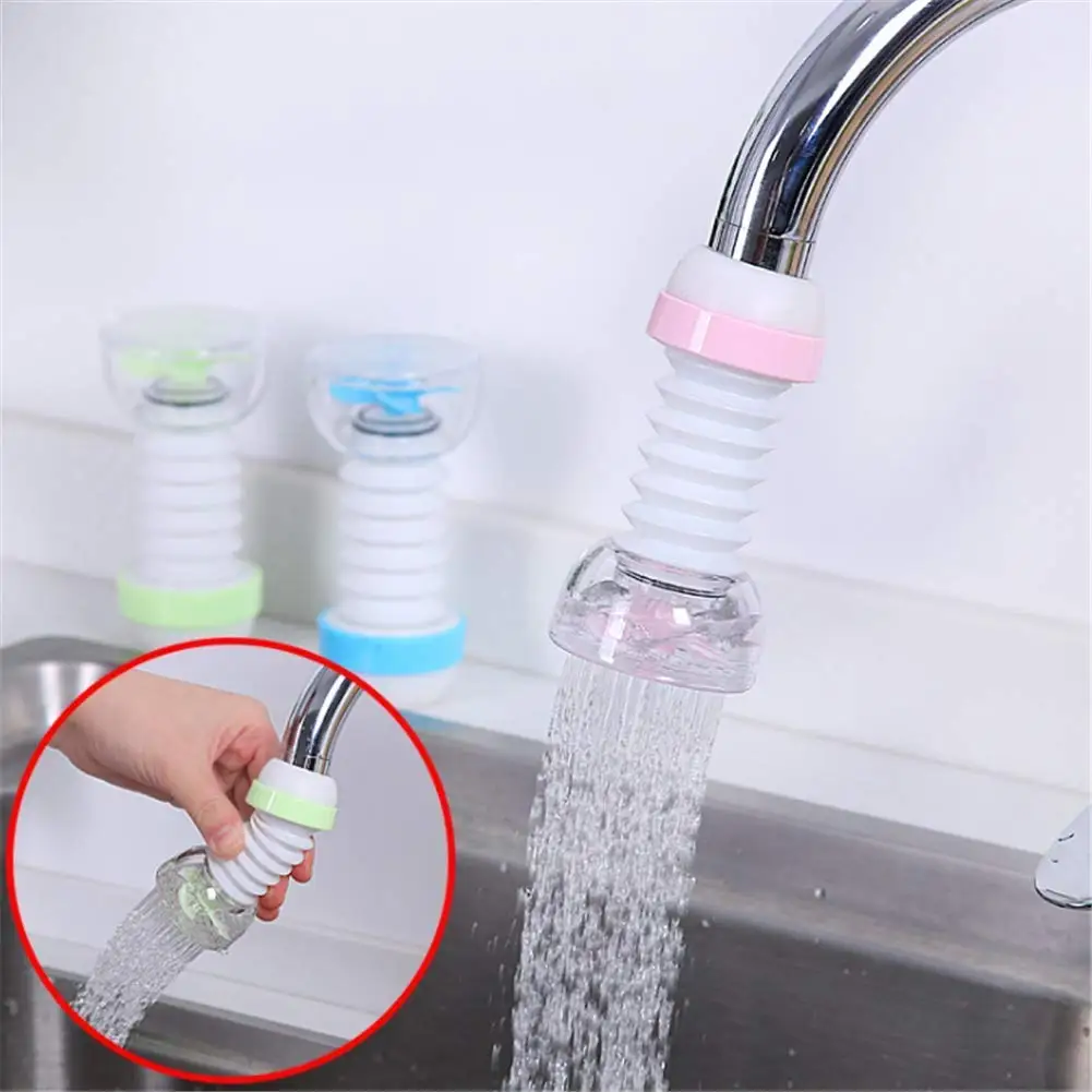 Регулируемый аэратор для кухонного смесителя с поворотом на 360