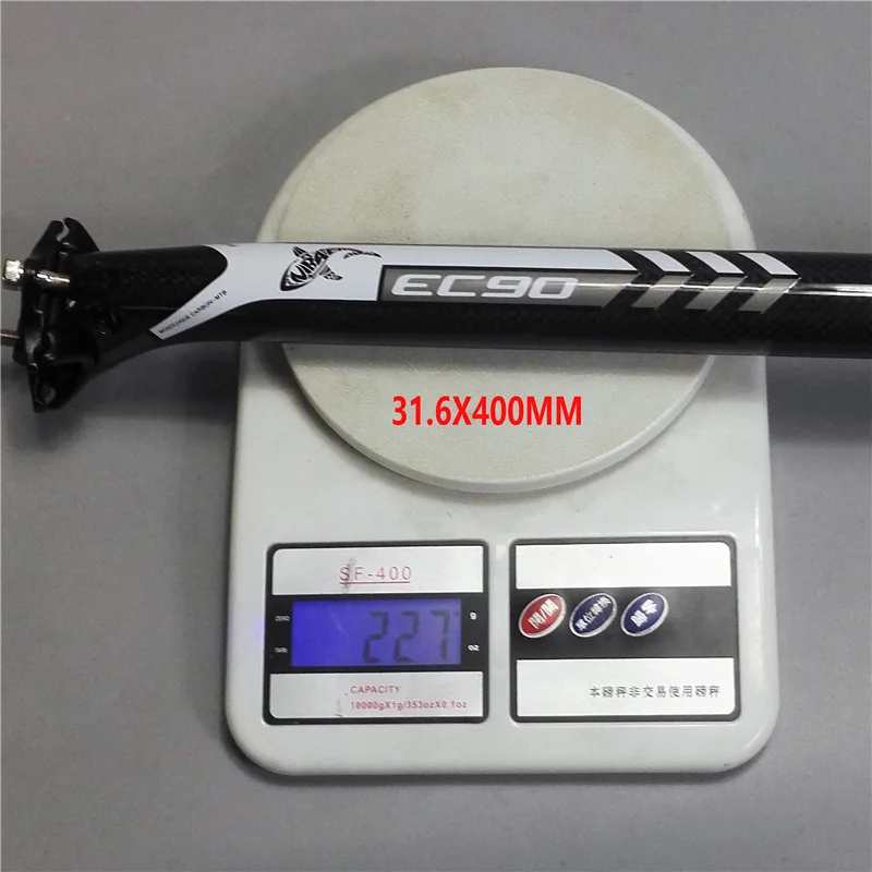 

EC90 Bike parts full carbon fiber bicycle seat post /seatpost / bicycle seat rod 25 degree Bike seatpost 27.2/30.8/31.6