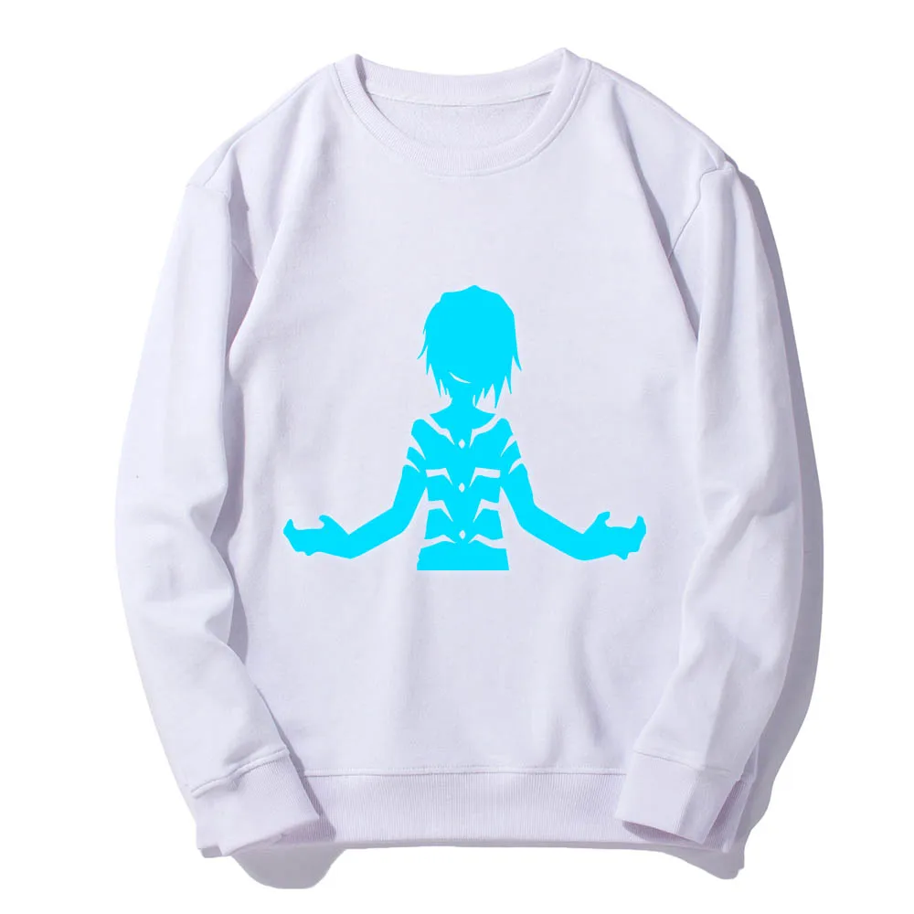 

Hot Cartoon Accelerator Hoodies Long Sleeves Sweatshirt 6 Color Luminous Casual O-Neck Tops