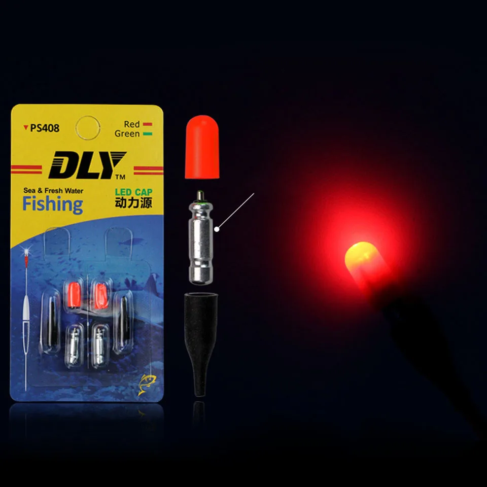 Fishing Float Electric LED Glowing Light Waterproof Electronic +CR311 Battery Night Tackle Accessories | Спорт и развлечения