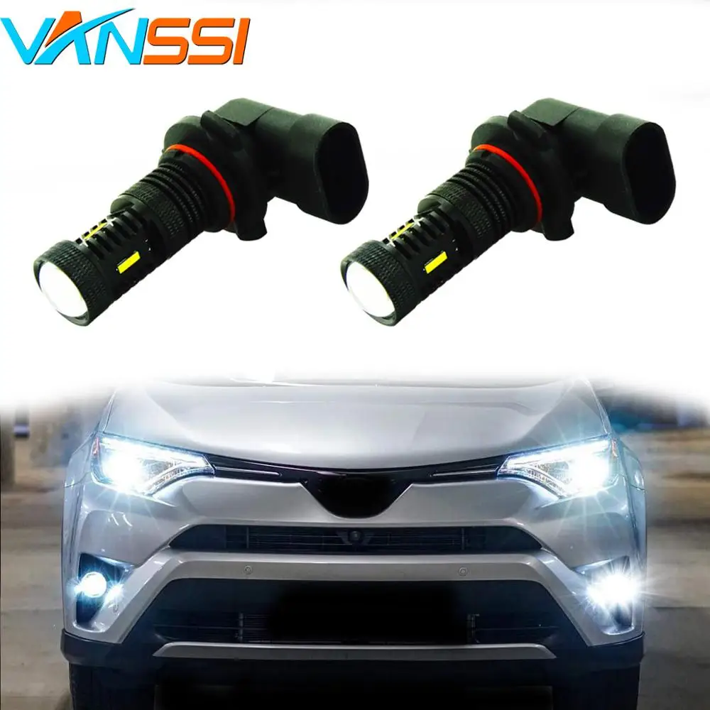 VANSSI 1 пара H10 9145 светодиодный противотуманный свет лампы 2400lm супер яркий 9140 9040 9045