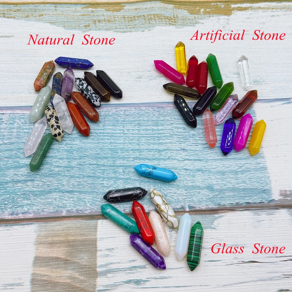 Натуральные кристаллы 1 шт. точечная колонна 20 цветов аметист опал искусственные