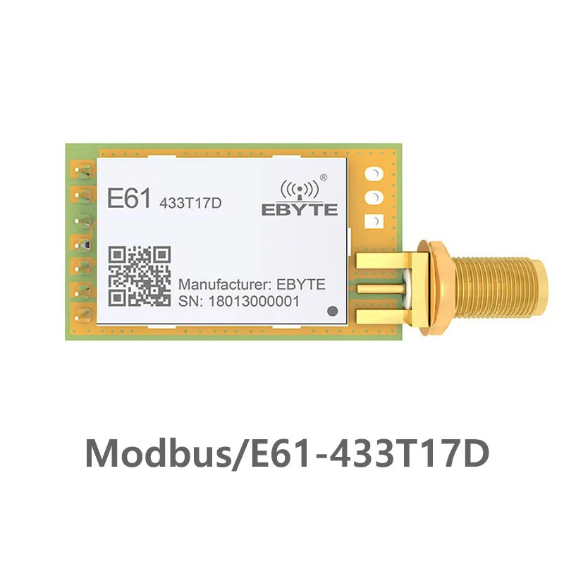 E61 433T17D 433 МГЦ 50 мВт SMA антенна IoT uhf беспроводной трансивер непрерывная передача