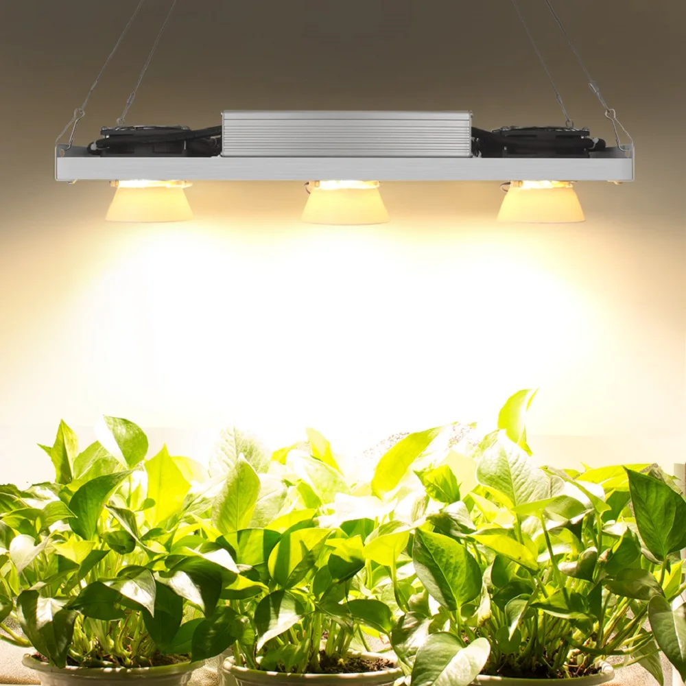 Dimmable COB LED Grow Light Full Spectrum CXB3590 200W 300W Vero29 Citizen1212 Growing Lamp Indoor Plant Growth Panel Lighting - купить по
